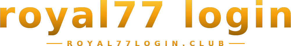 royal77 login logo